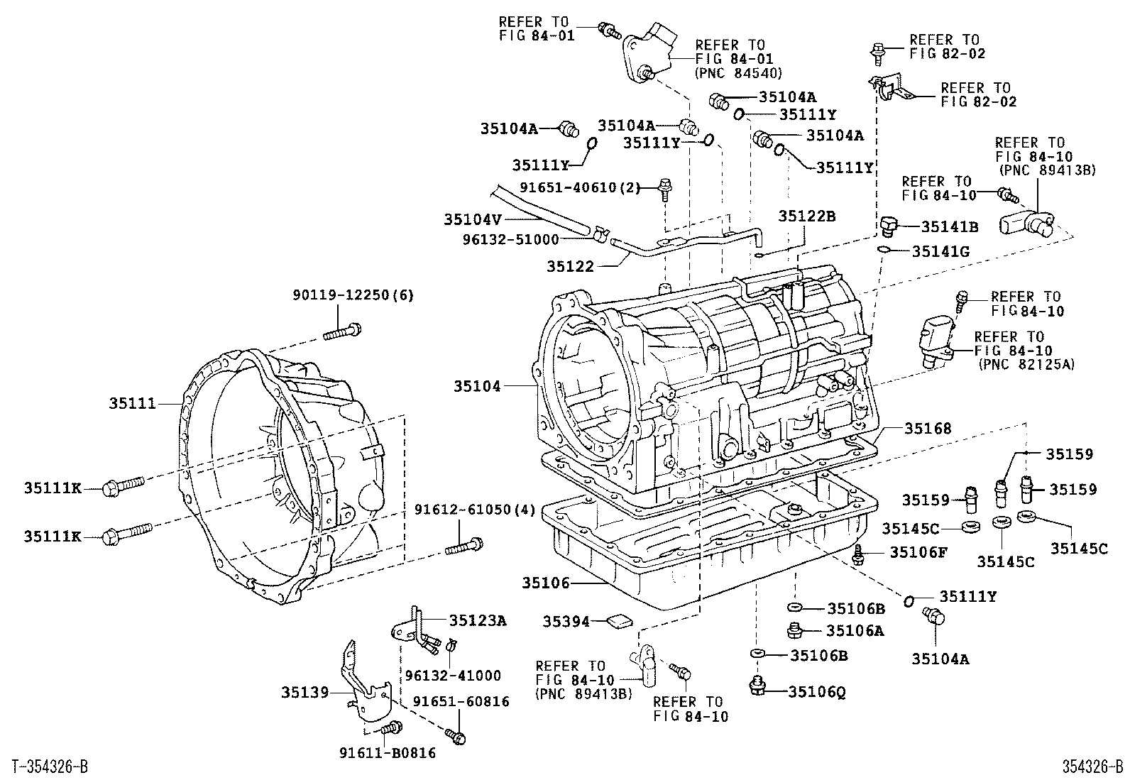  LAND CRUISER 100 105 |  TRANSMISSION CASE OIL PAN ATM