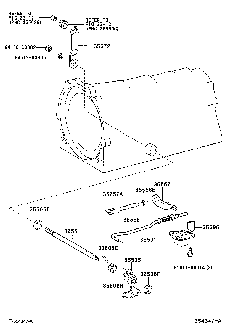  LS430 |  THROTTLE LINK VALVE LEVER ATM