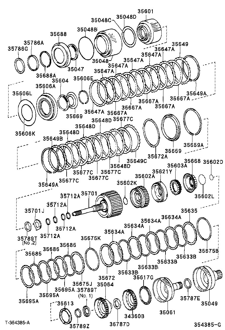  LS430 |  BRAKE BAND MULTIPLE DISC CLUTCH ATM