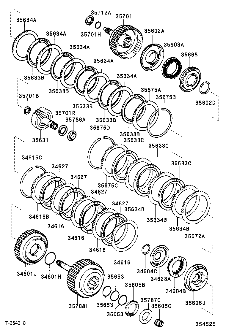  CAMRY |  BRAKE BAND MULTIPLE DISC CLUTCH ATM