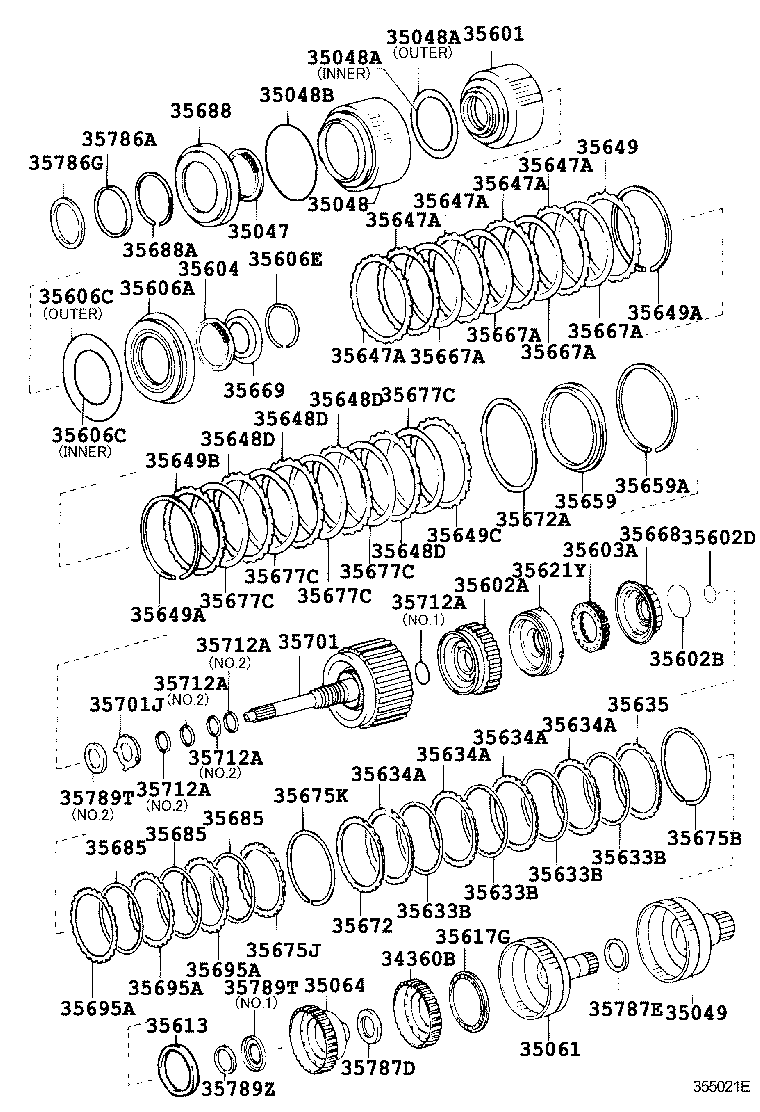  REIZ |  BRAKE BAND MULTIPLE DISC CLUTCH ATM