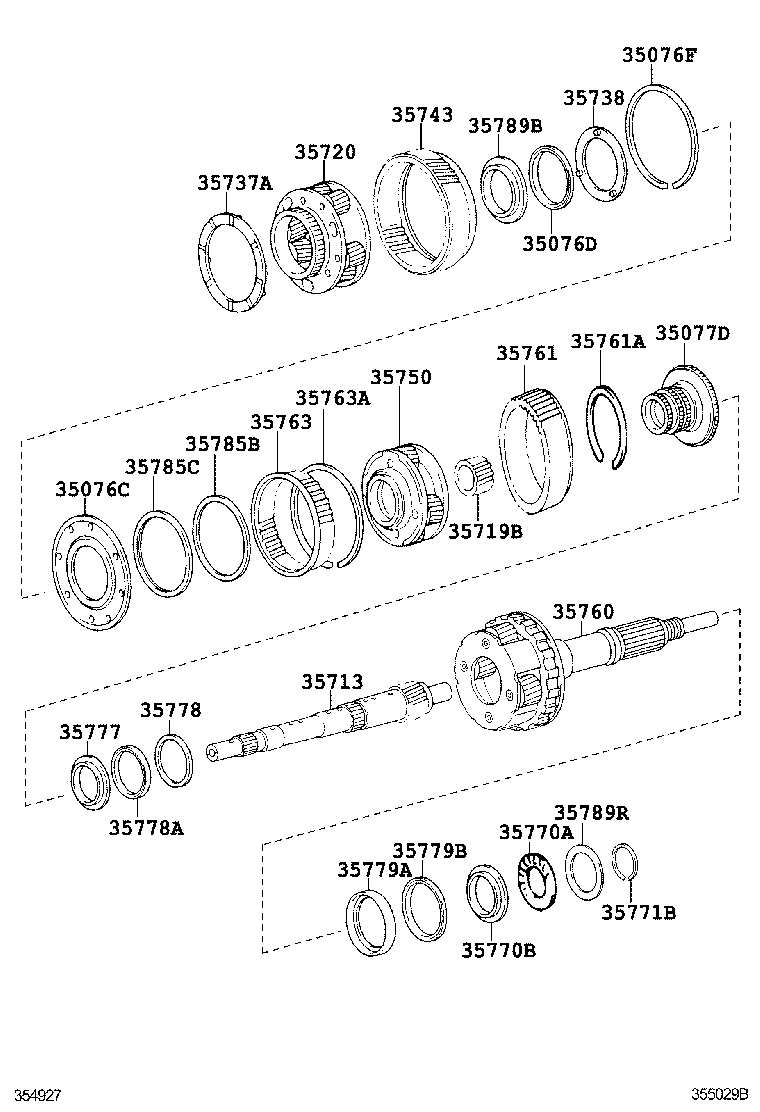  GS30 35 43 460 |  PLANETARY GEAR REVERSE PISTON COUNTER GEAR ATM