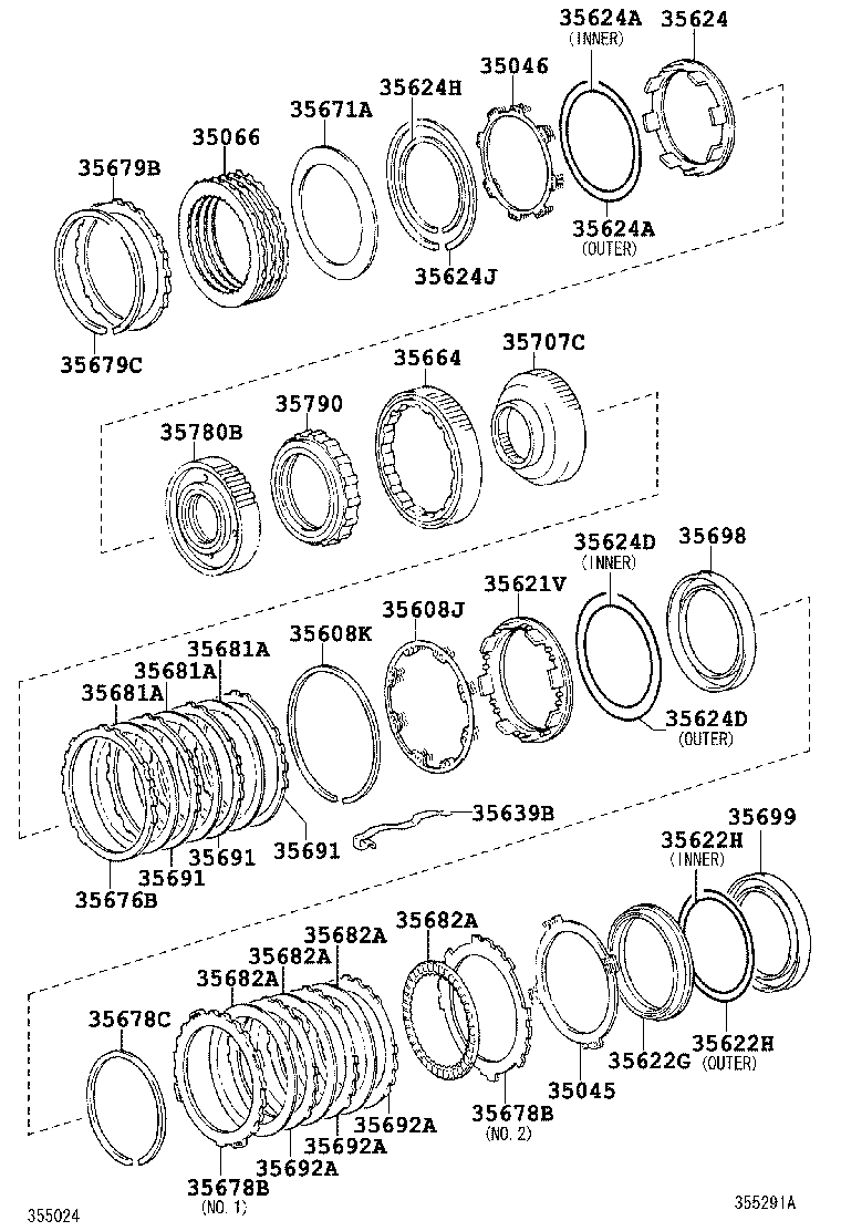  SC430 |  CENTER SUPPORT PLANETARY SUN GEAR ATM