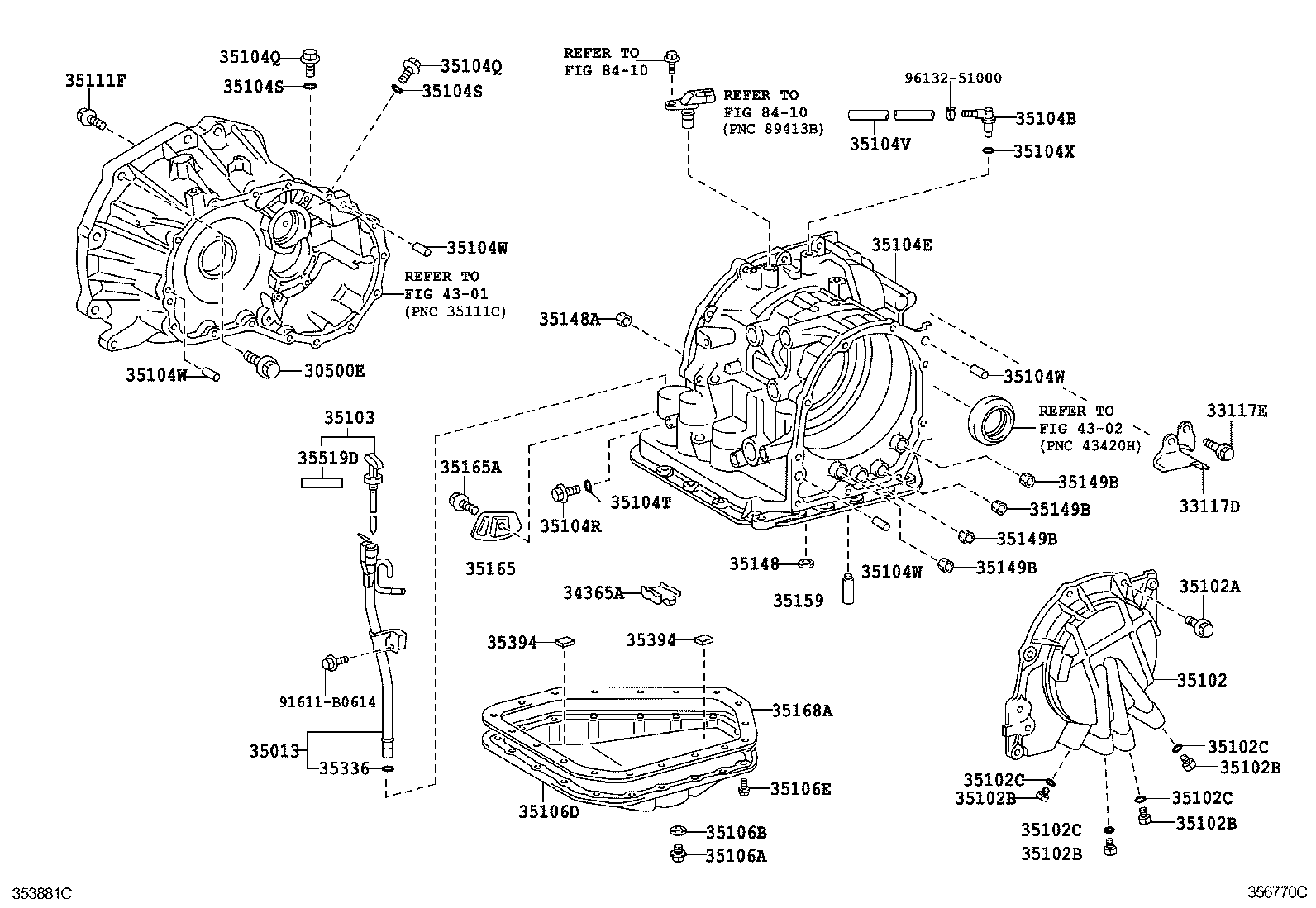  YARIS ECHO 4D |  TRANSMISSION CASE OIL PAN ATM