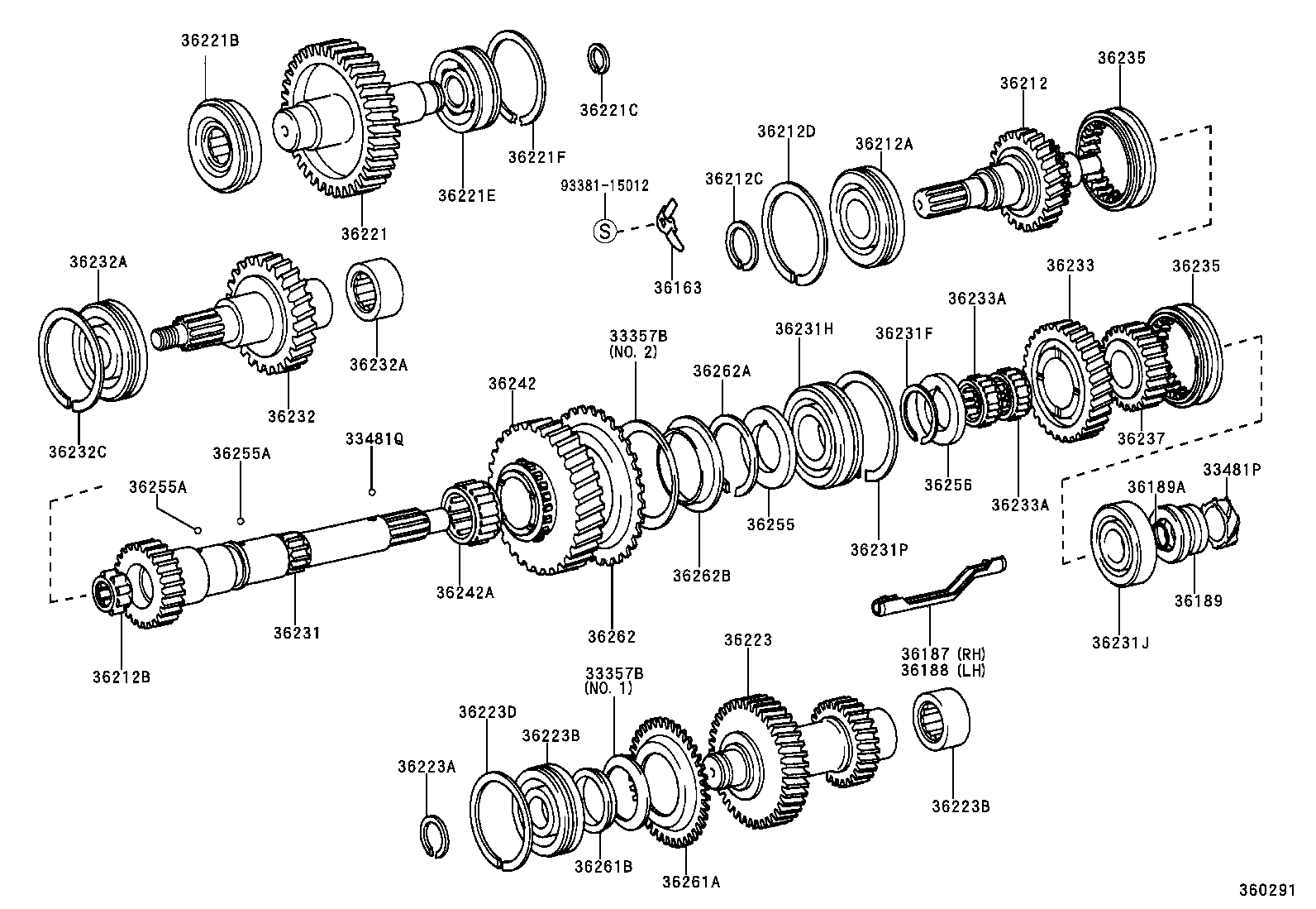  HILUX |  TRANSFER GEAR
