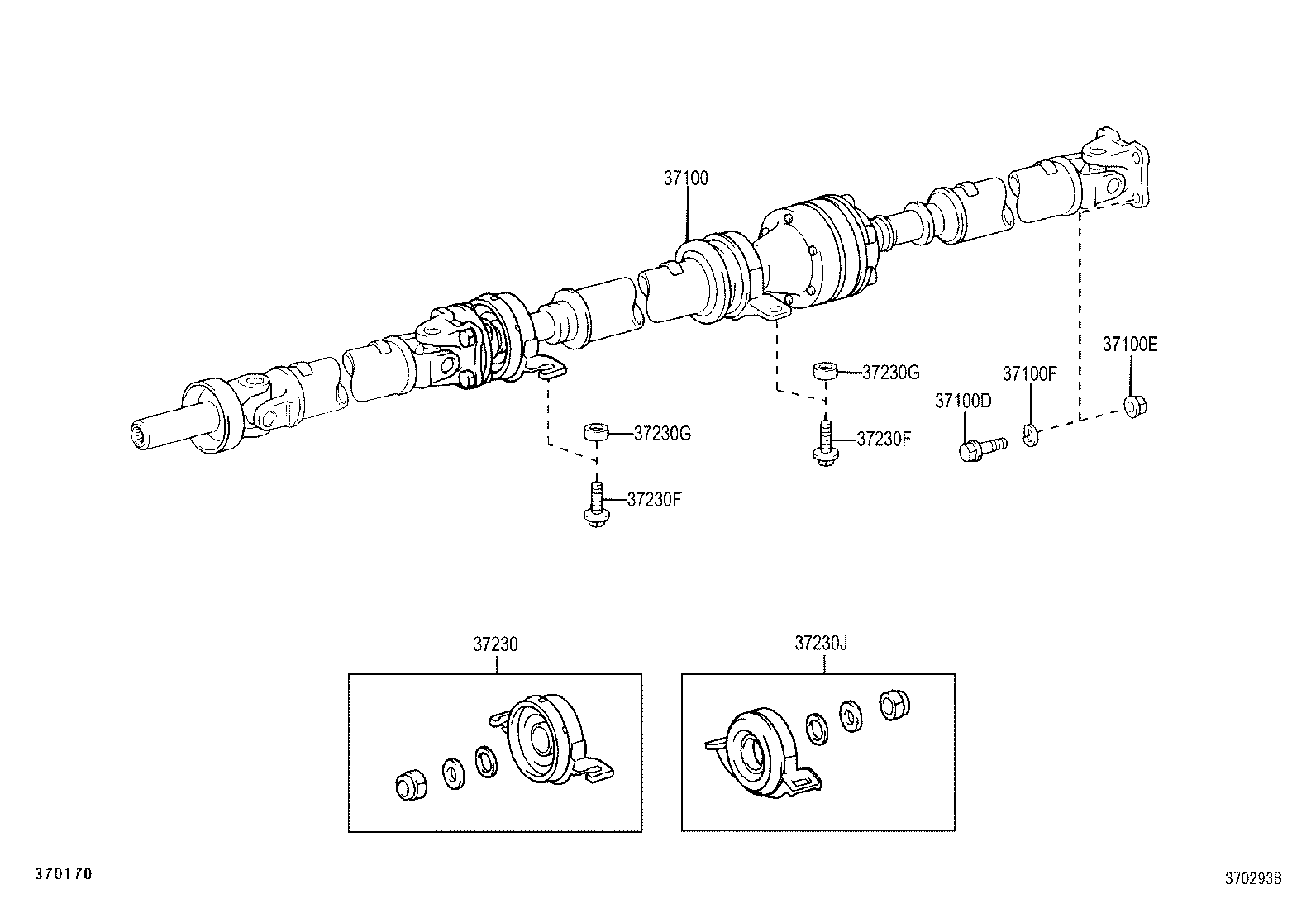  KLUGER |  PROPELLER SHAFT UNIVERSAL JOINT