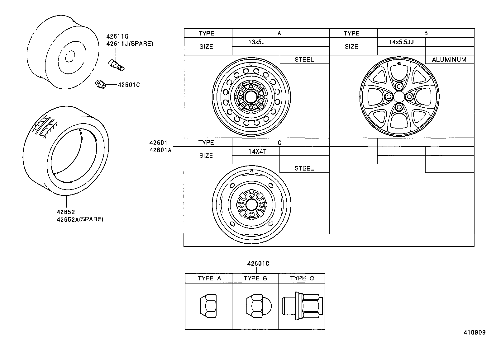  YARIS ECHO 3D 5D |  DISC WHEEL WHEEL CAP