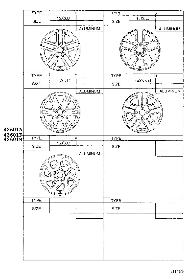  T U V |  DISC WHEEL WHEEL CAP