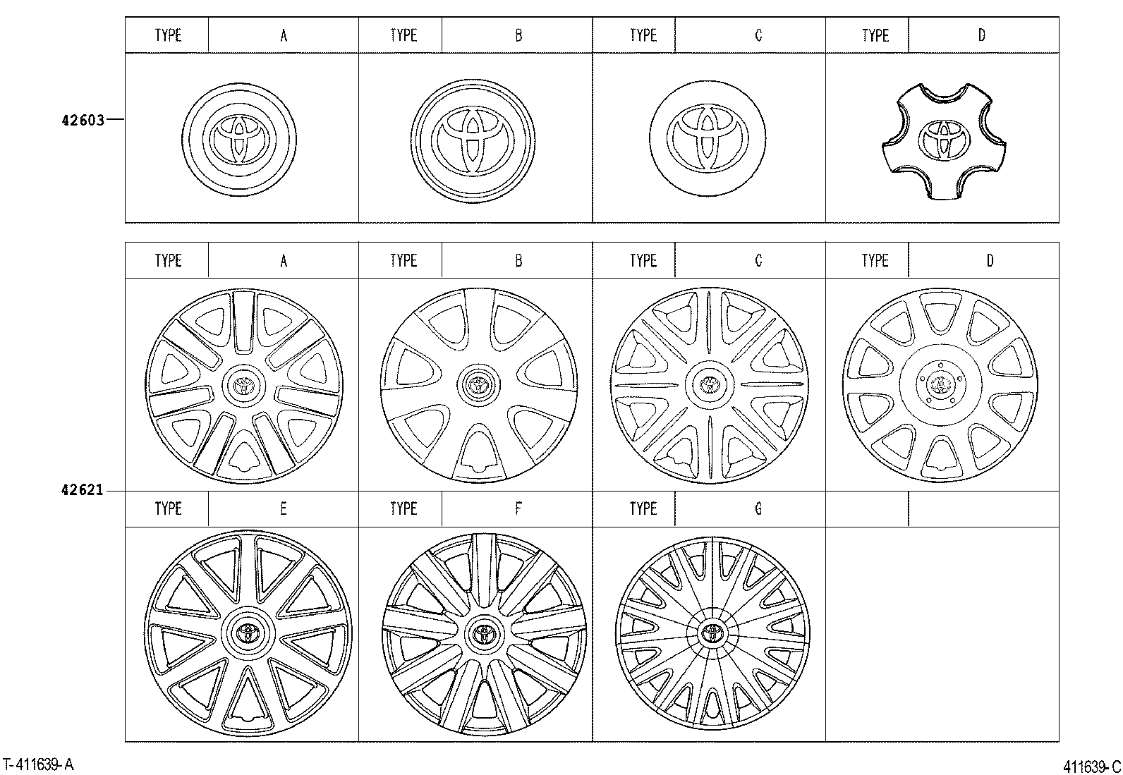  CAMRY AUSTRALIA |  DISC WHEEL WHEEL CAP