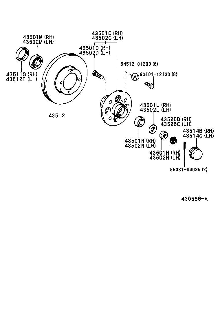  QUALIS |  FRONT AXLE HUB