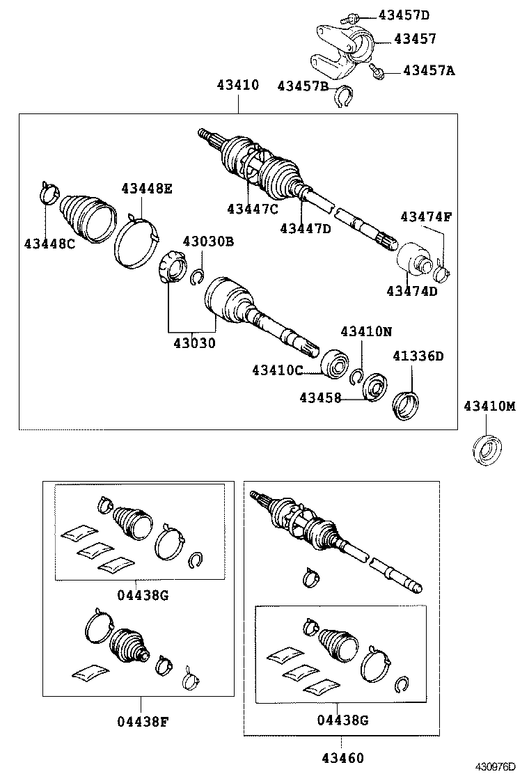  CAMRY |  FRONT DRIVE SHAFT
