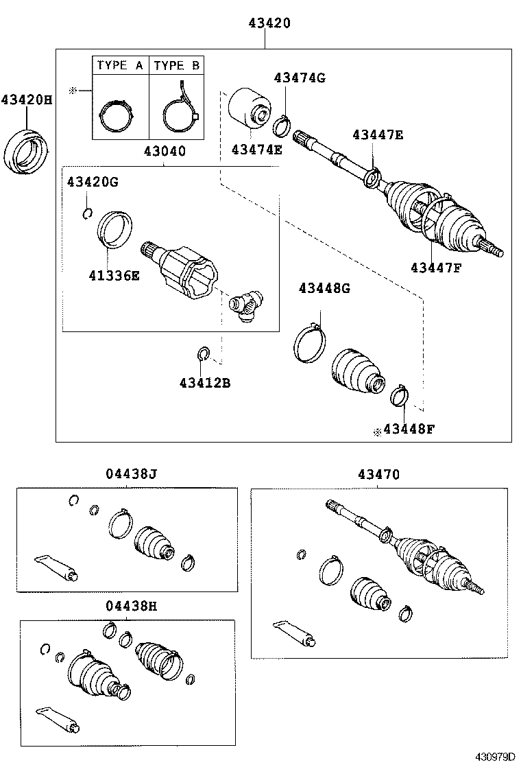  CAMRY |  FRONT DRIVE SHAFT