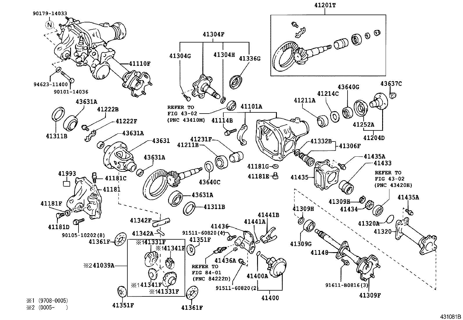  HILUX |  FRONT AXLE HOUSING DIFFERENTIAL