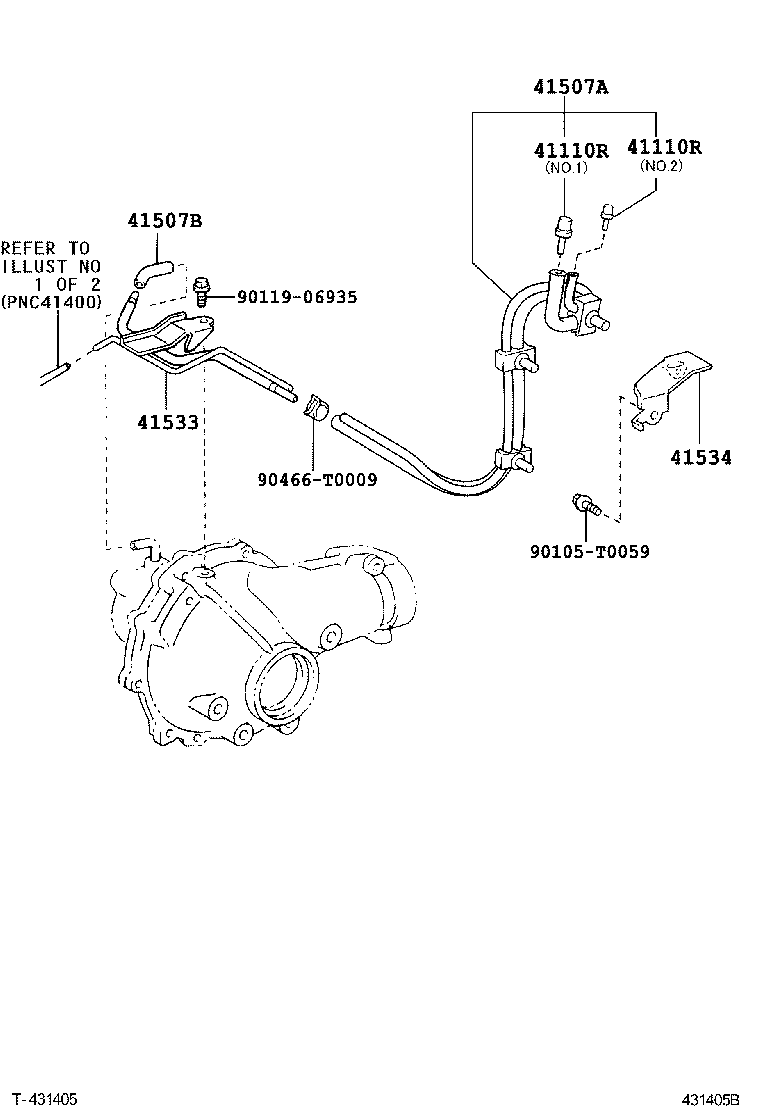  HILUX |  FRONT AXLE HOUSING DIFFERENTIAL