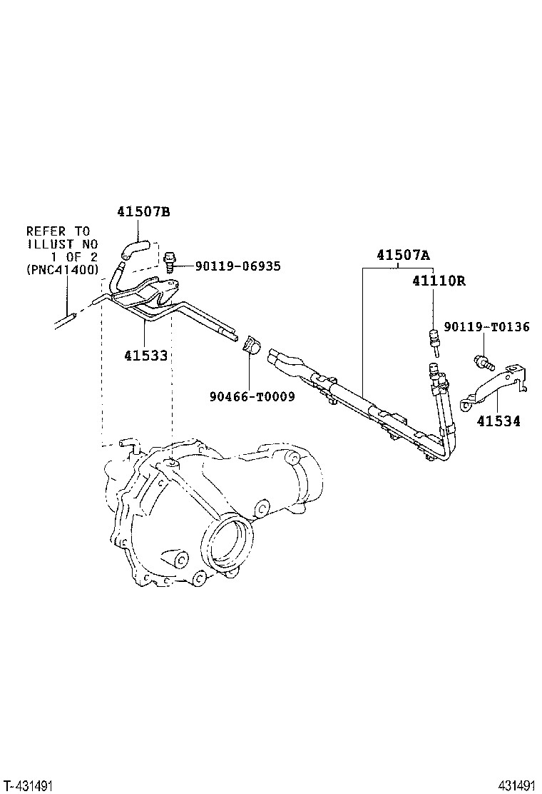  HILUX |  FRONT AXLE HOUSING DIFFERENTIAL