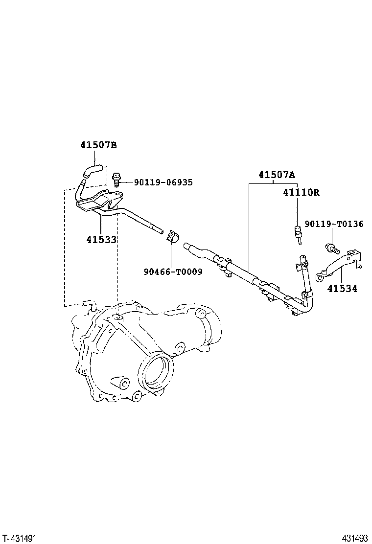  HILUX |  FRONT AXLE HOUSING DIFFERENTIAL