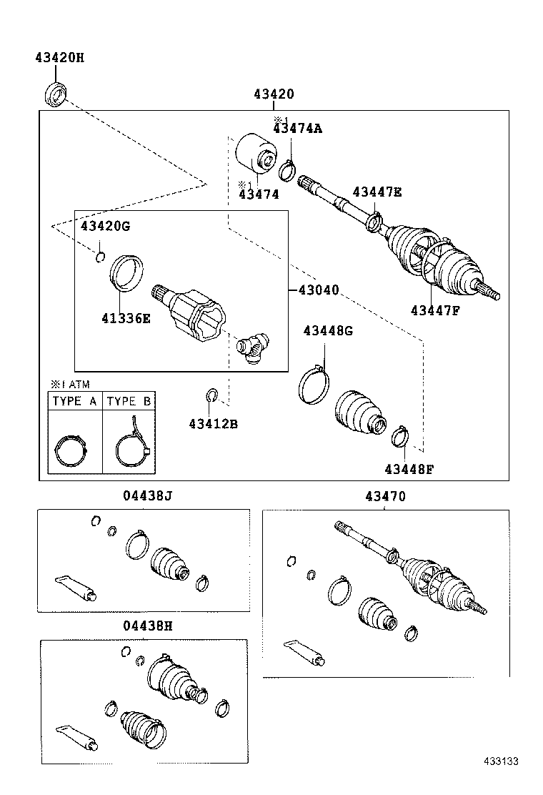  RAV4 |  FRONT DRIVE SHAFT