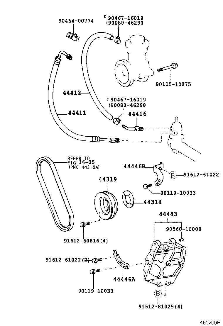  T U V |  POWER STEERING TUBE