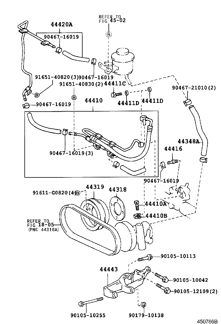  HIACE HIACE S B V |  POWER STEERING TUBE