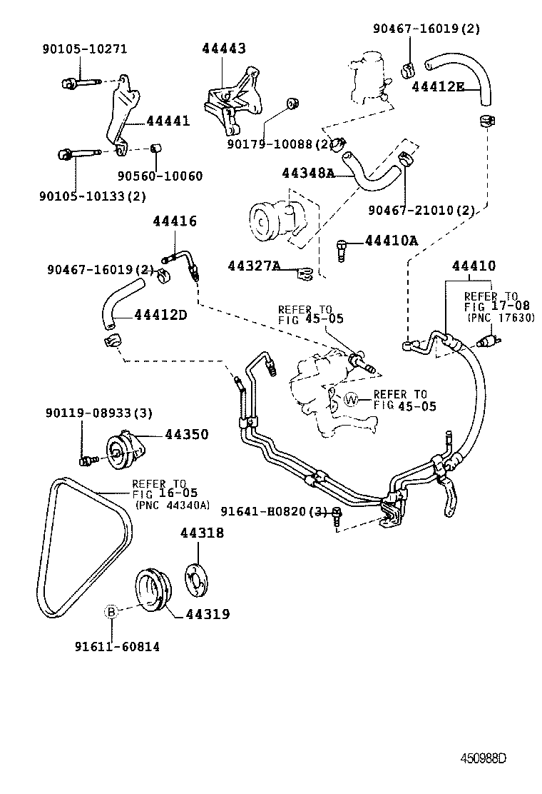  HILUX |  POWER STEERING TUBE