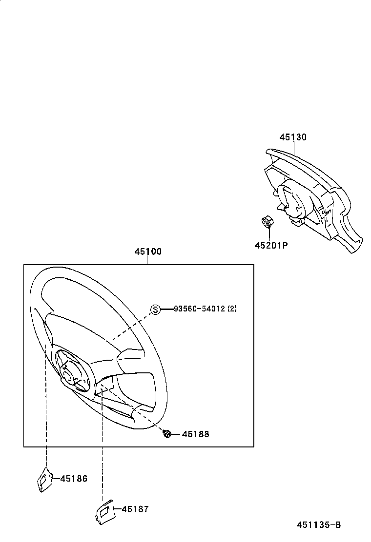  LAND CRUISER 100 105 |  STEERING WHEEL