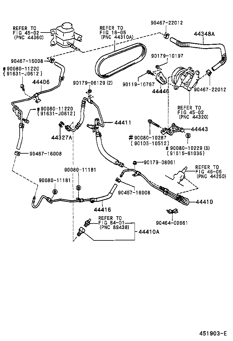  AVALON |  POWER STEERING TUBE