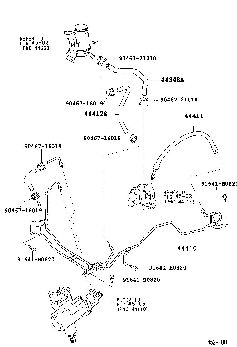  HILUX |  POWER STEERING TUBE