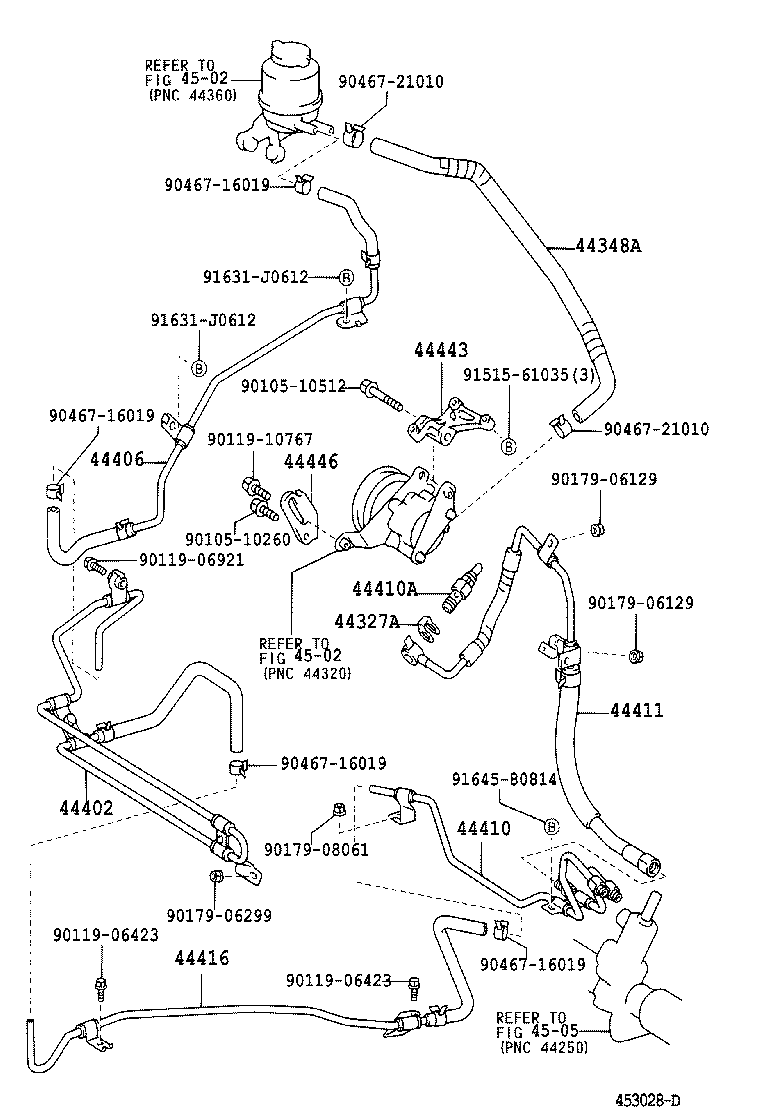  CAMRY |  POWER STEERING TUBE