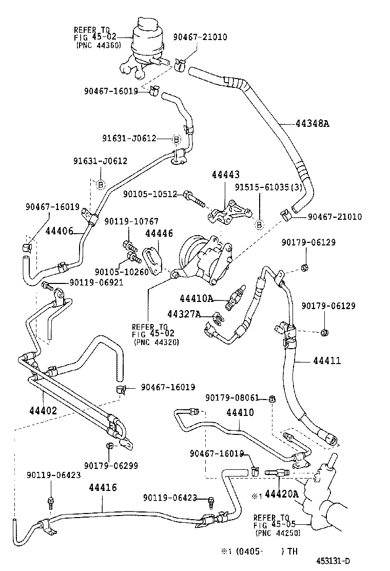  CAMRY |  POWER STEERING TUBE