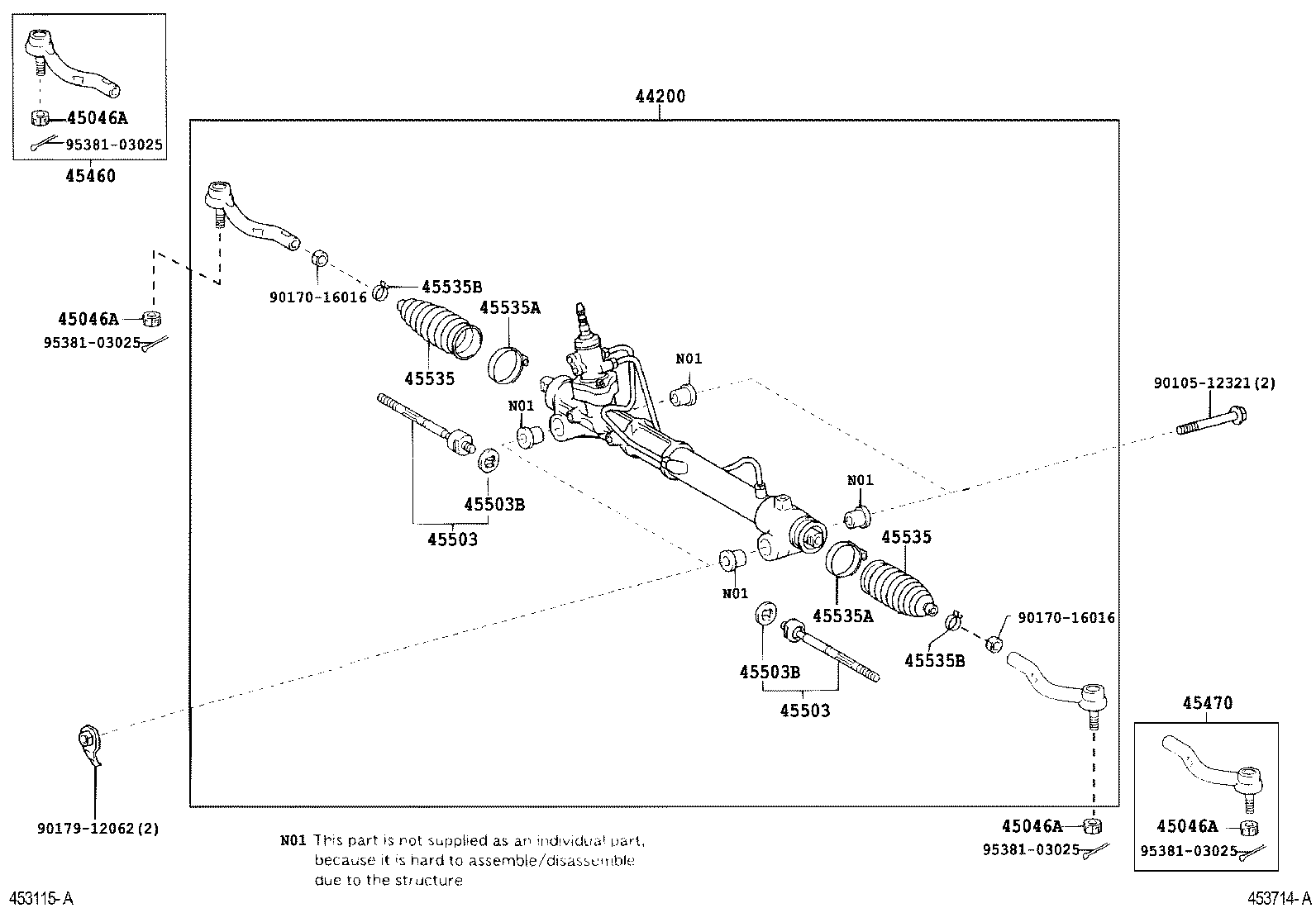  ALPHARD |  FRONT STEERING GEAR LINK