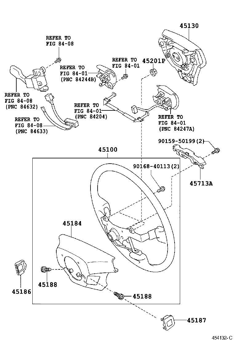  GS30 35 43 460 |  STEERING WHEEL