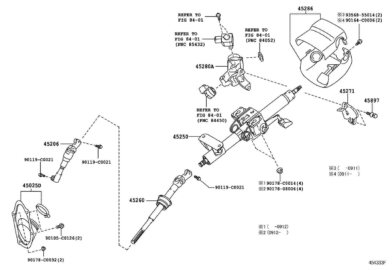  REIZ |  STEERING COLUMN SHAFT