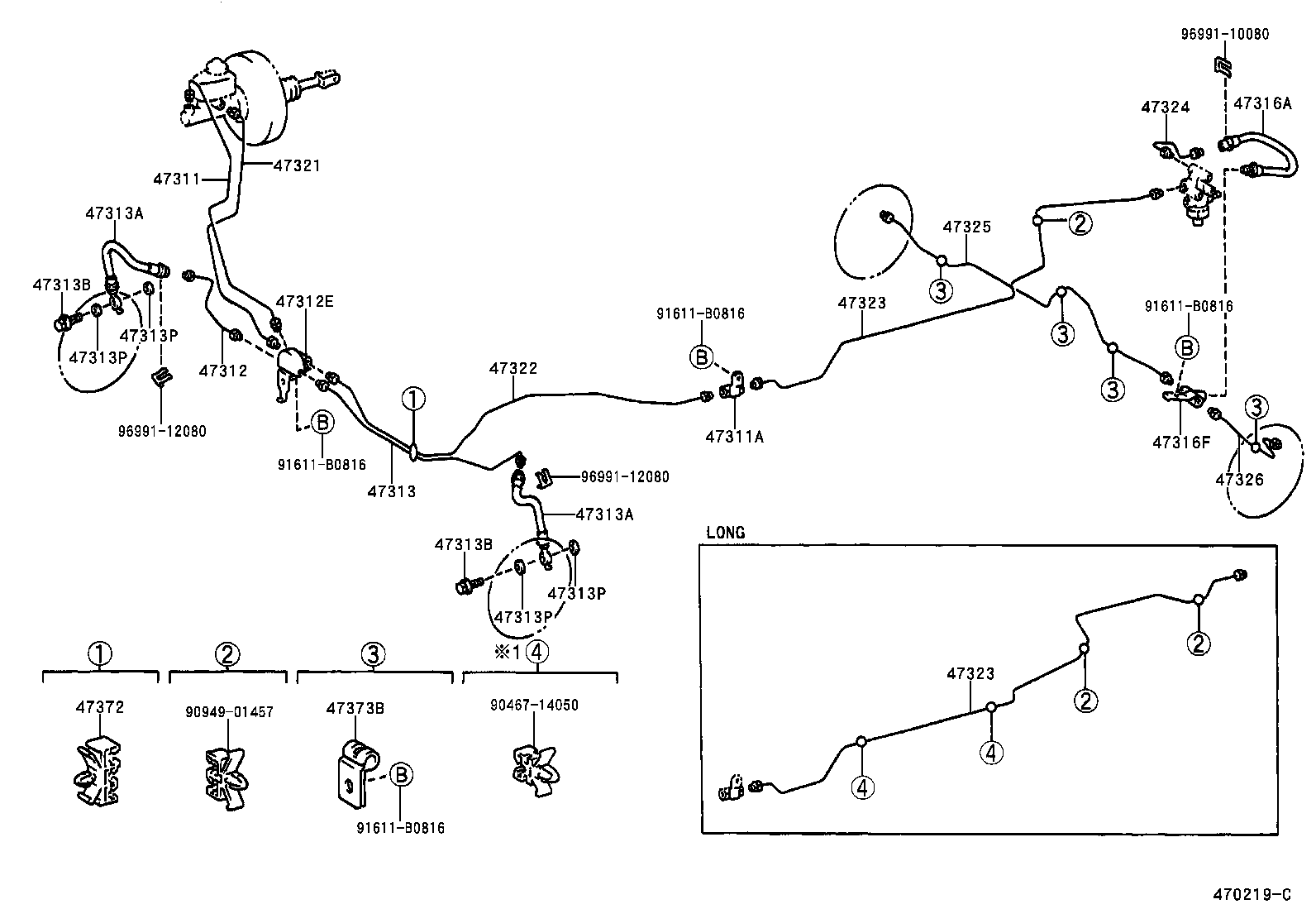  T U V |  BRAKE TUBE CLAMP