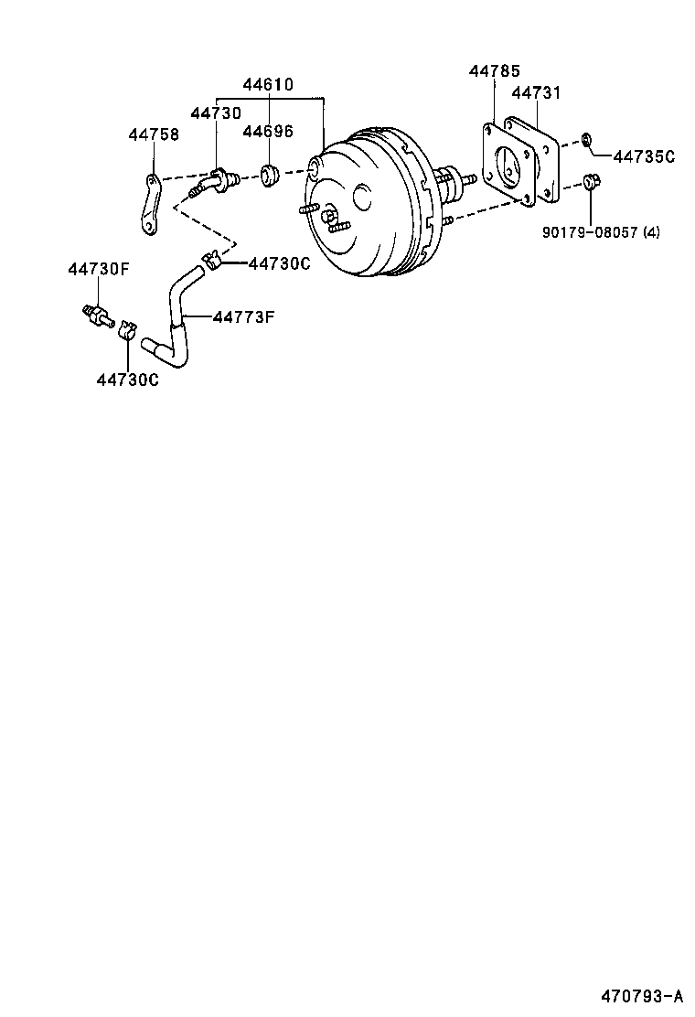  HILUX |  BRAKE BOOSTER VACUUM TUBE