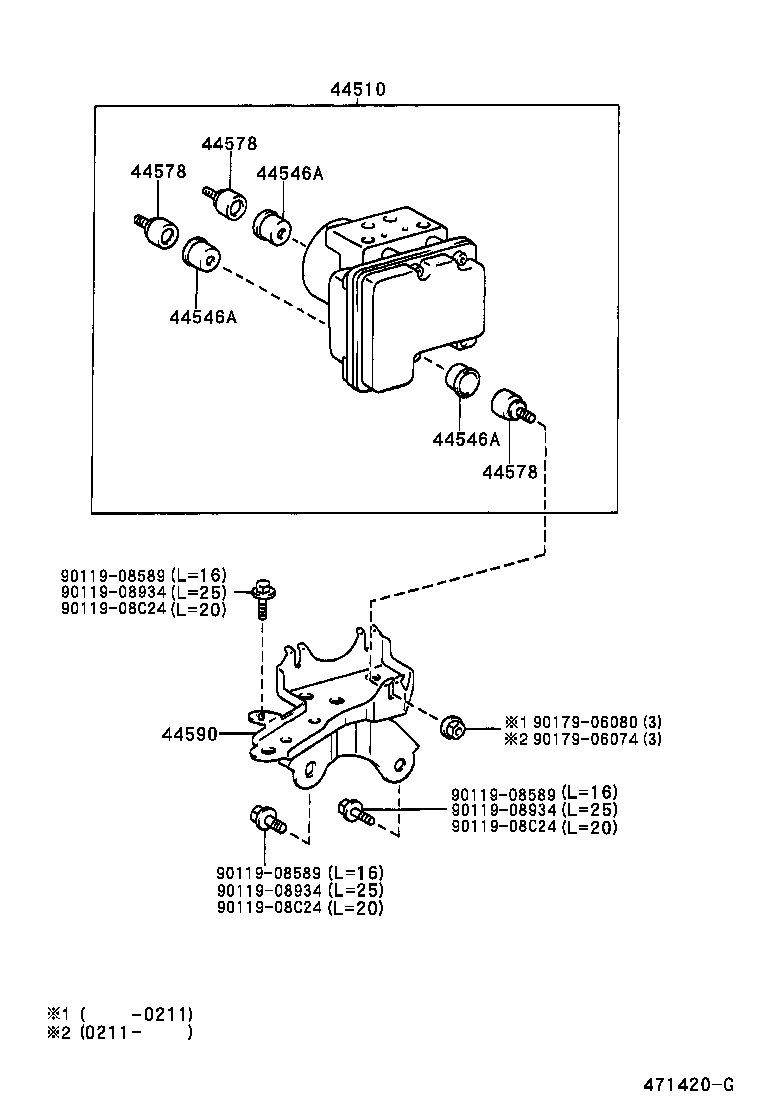  YARIS ECHO 3D 5D |  BRAKE TUBE CLAMP