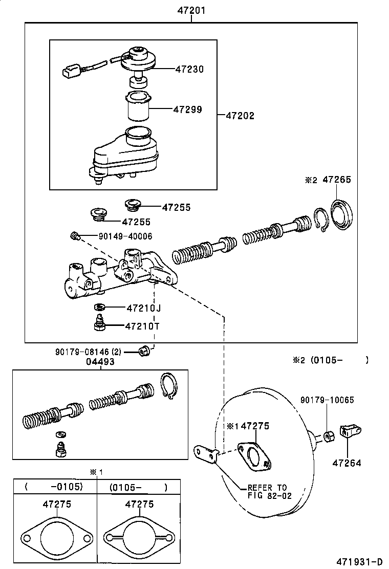  QUALIS |  BRAKE MASTER CYLINDER