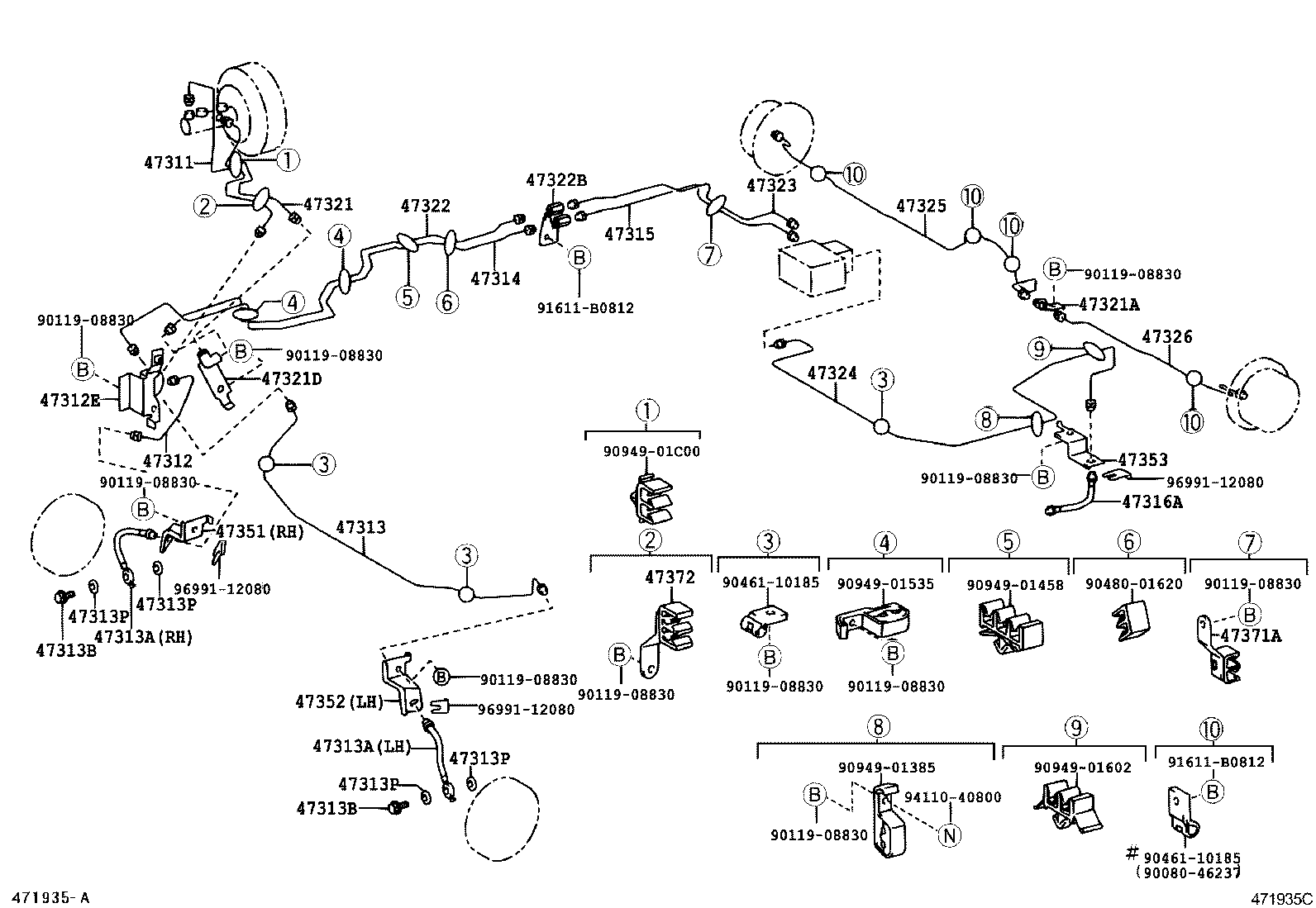  QUALIS |  BRAKE TUBE CLAMP