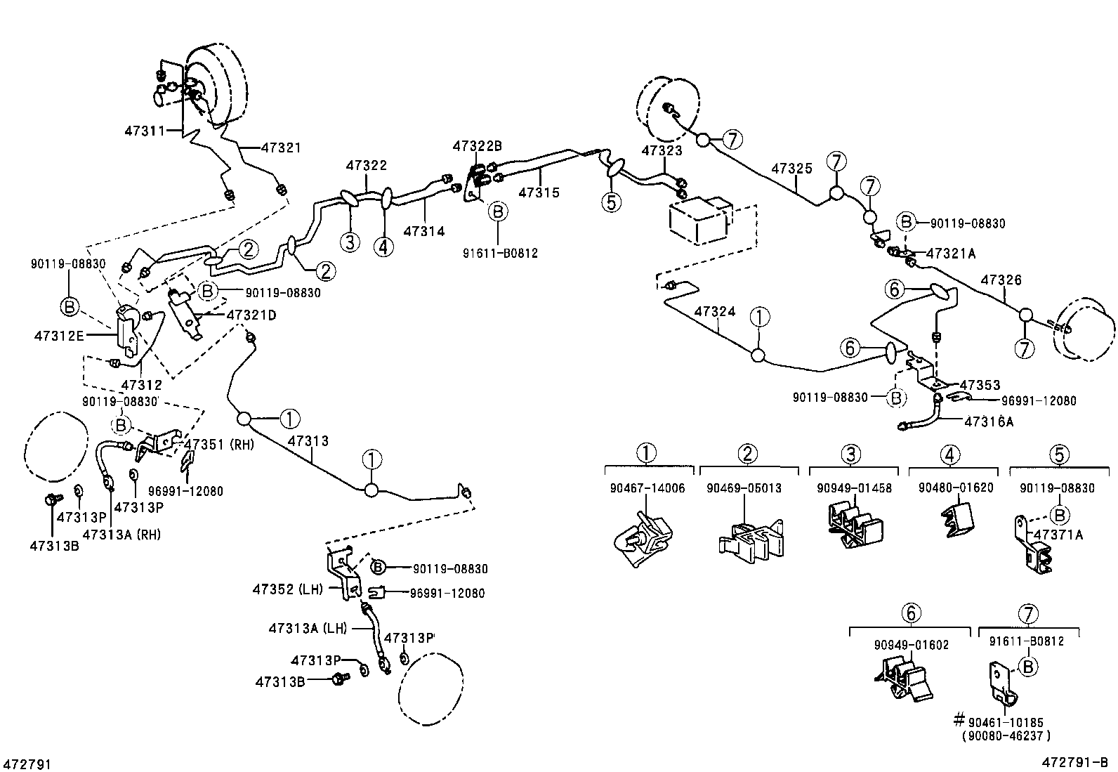  QUALIS |  BRAKE TUBE CLAMP