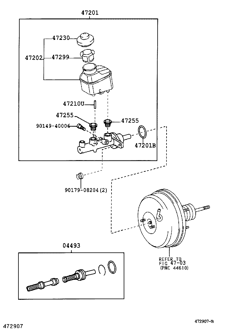  CAMRY |  BRAKE MASTER CYLINDER