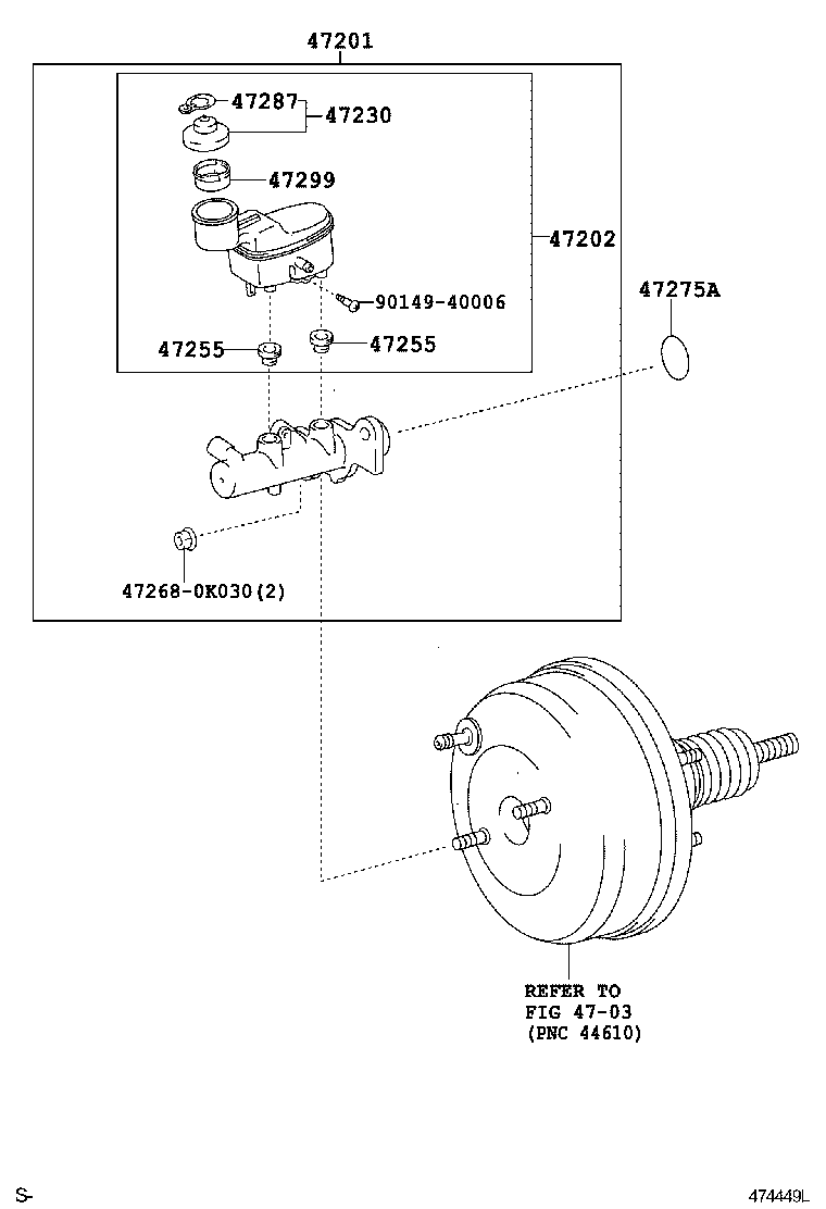  HILUX |  BRAKE MASTER CYLINDER