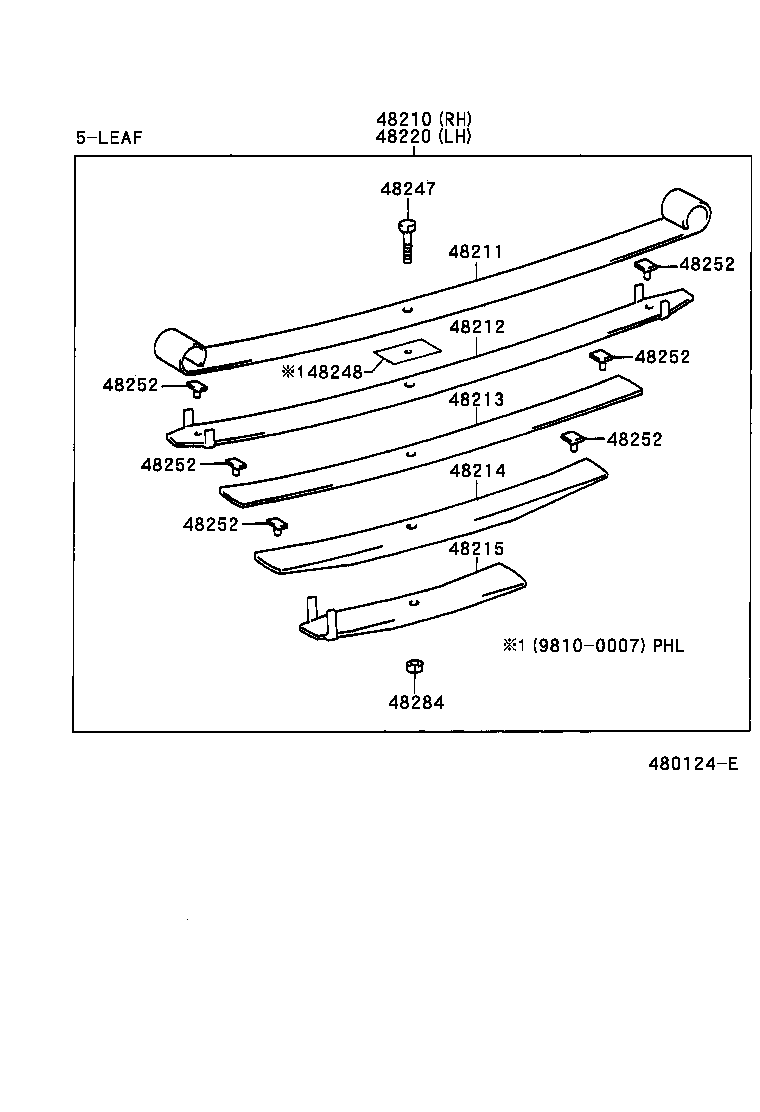  T U V |  REAR SPRING SHOCK ABSORBER