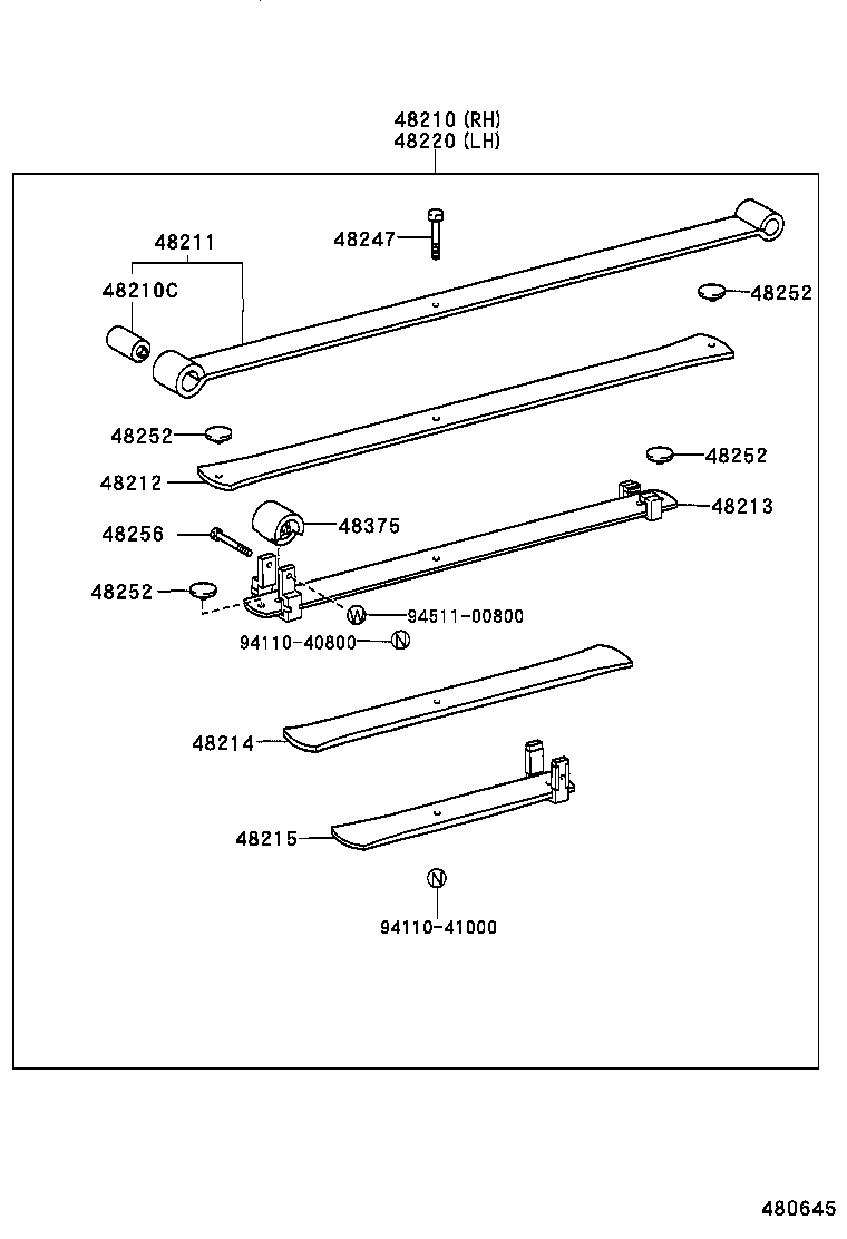  HILUX |  REAR SPRING SHOCK ABSORBER