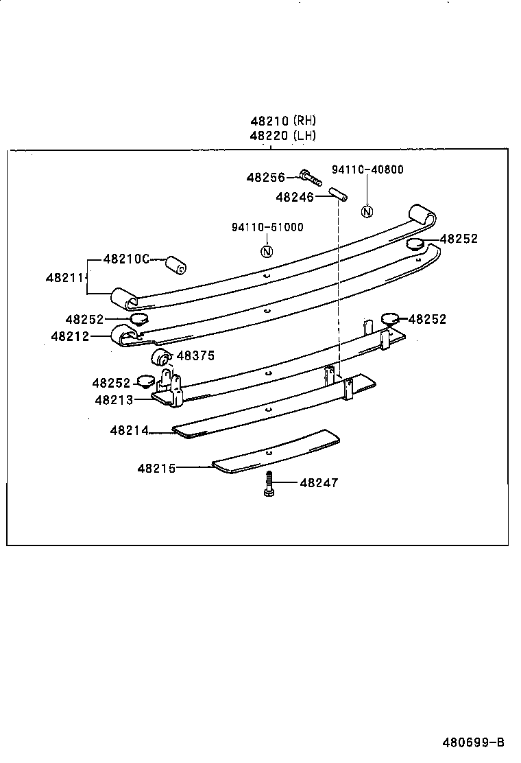  HILUX |  REAR SPRING SHOCK ABSORBER