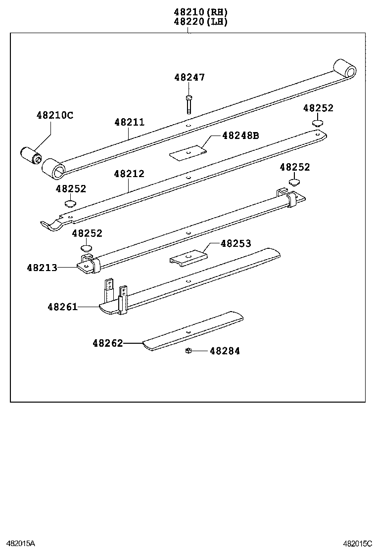  HILUX |  REAR SPRING SHOCK ABSORBER