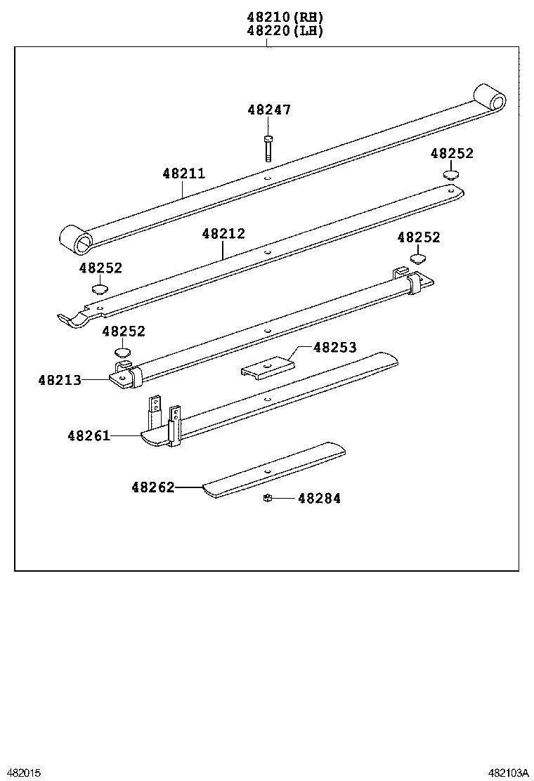  HILUX |  REAR SPRING SHOCK ABSORBER