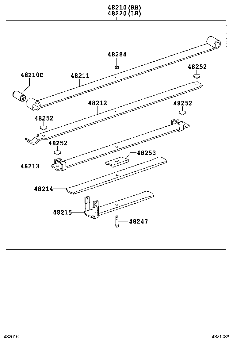  HILUX |  REAR SPRING SHOCK ABSORBER