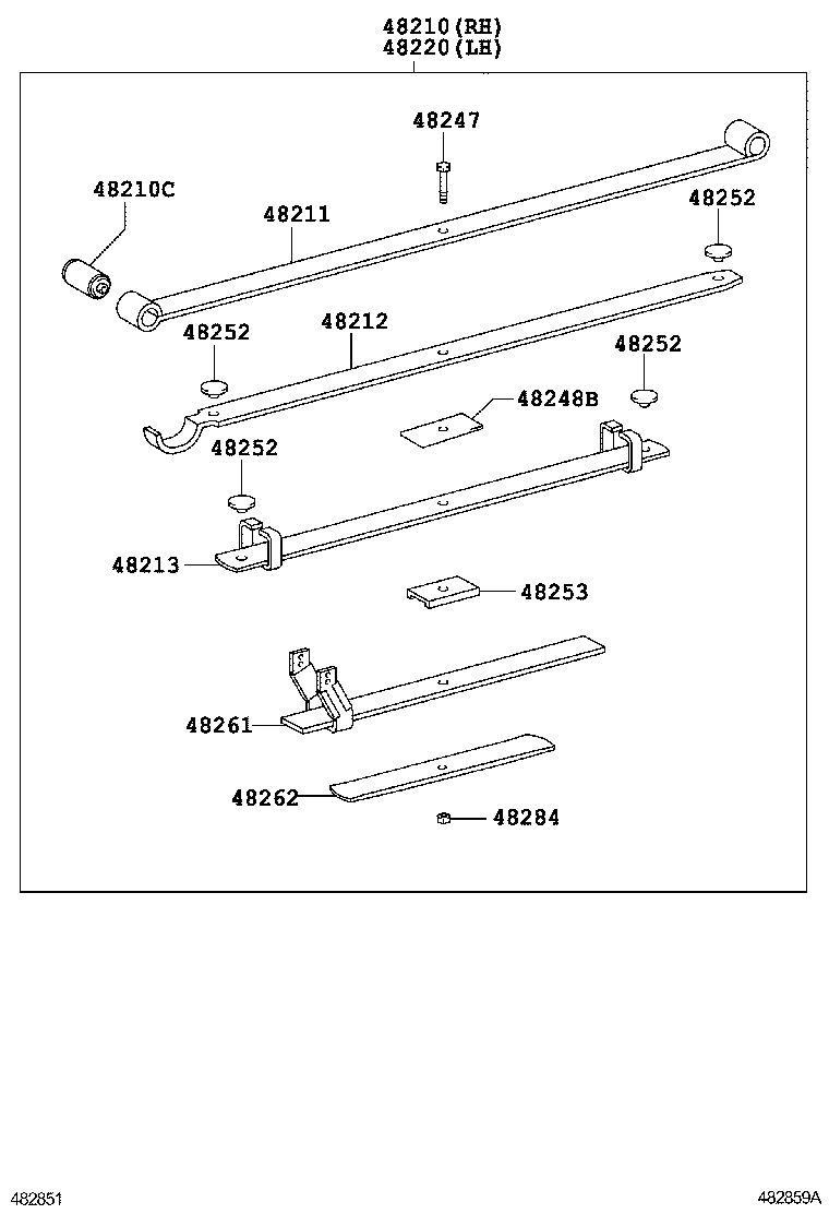  HILUX |  REAR SPRING SHOCK ABSORBER