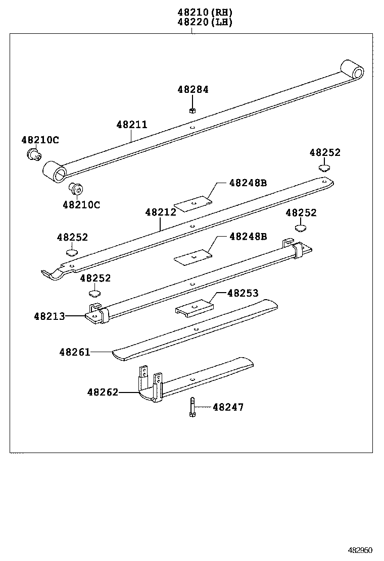  HILUX |  REAR SPRING SHOCK ABSORBER