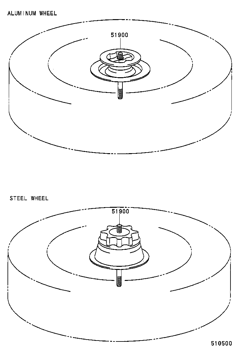 AVALON |  SPARE WHEEL CARRIER