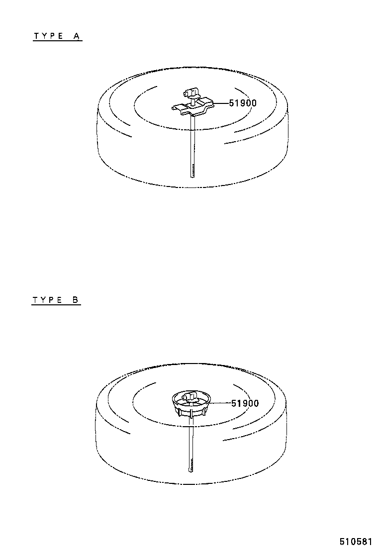  AVALON |  SPARE WHEEL CARRIER